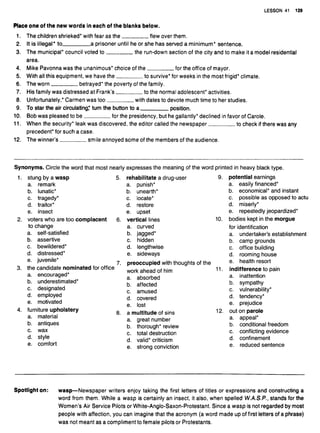 504 absolutely essential words