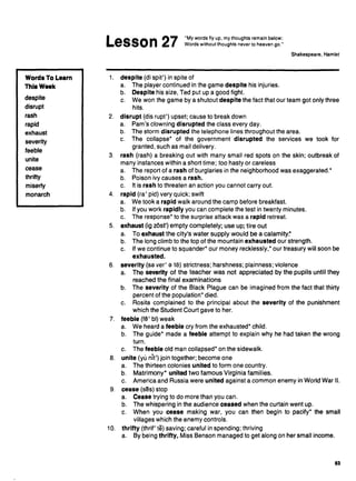 504 absolutely essential words
