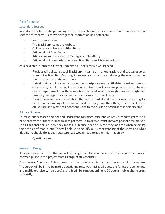 Blackberry research paper image