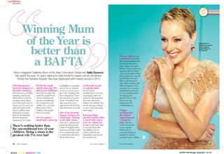 Tesco magazine interview with Sally Dynevor March 2011