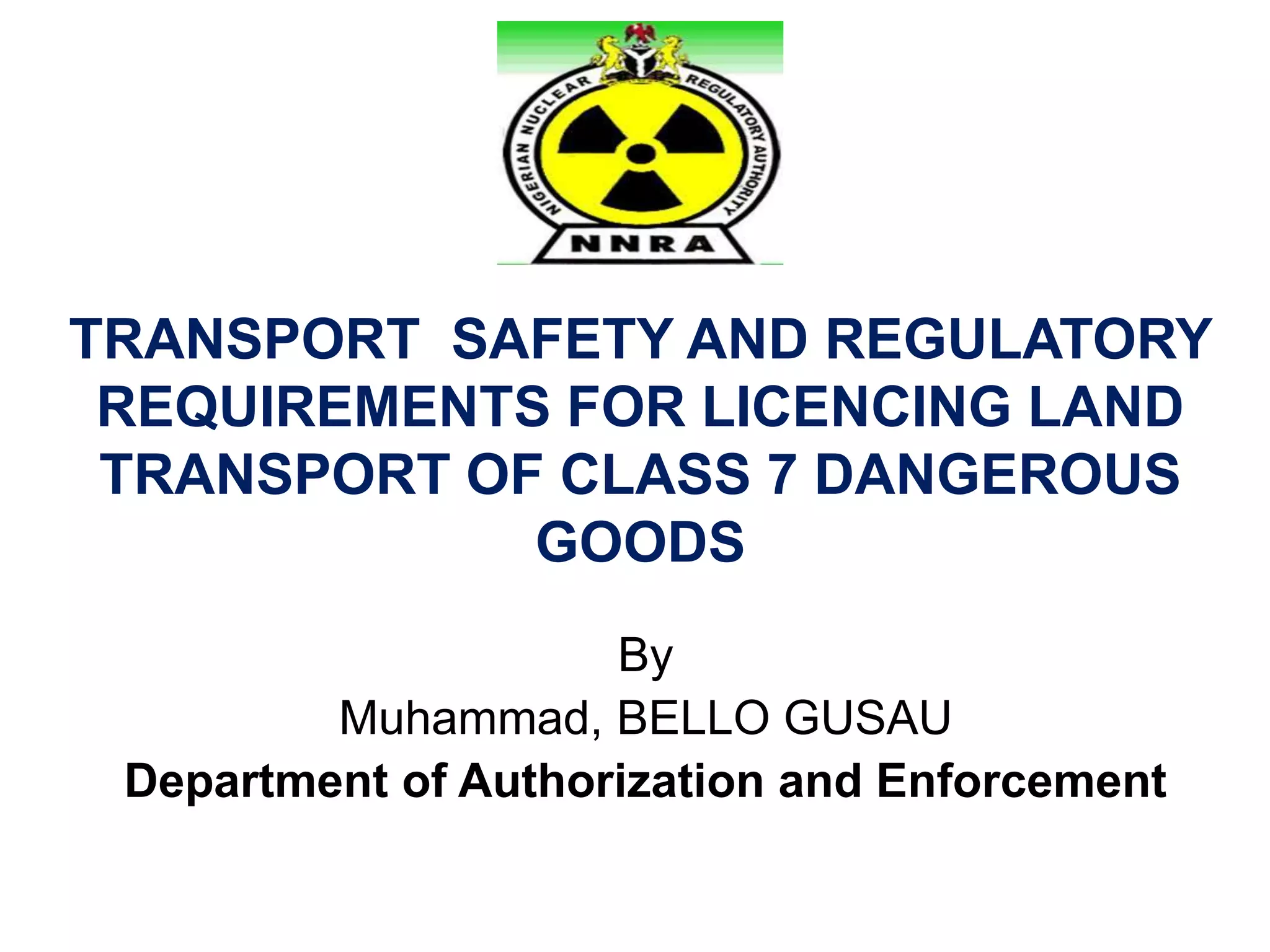 Investigation and Regulatory Response