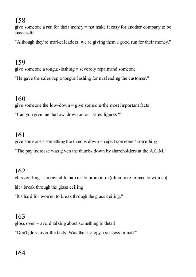 505 Business English Idioms