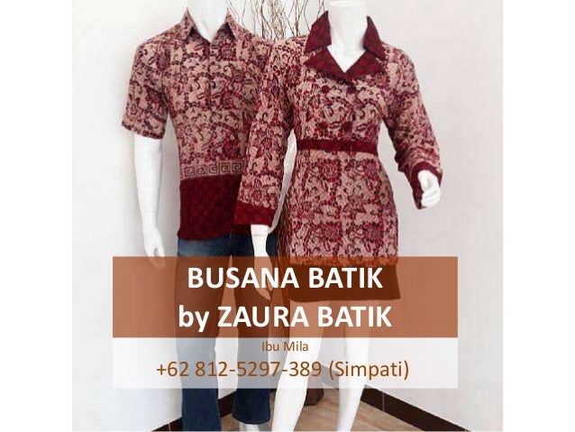 62 878 6037 3056 Xl Baju Batik Muslim Jakarta Baju