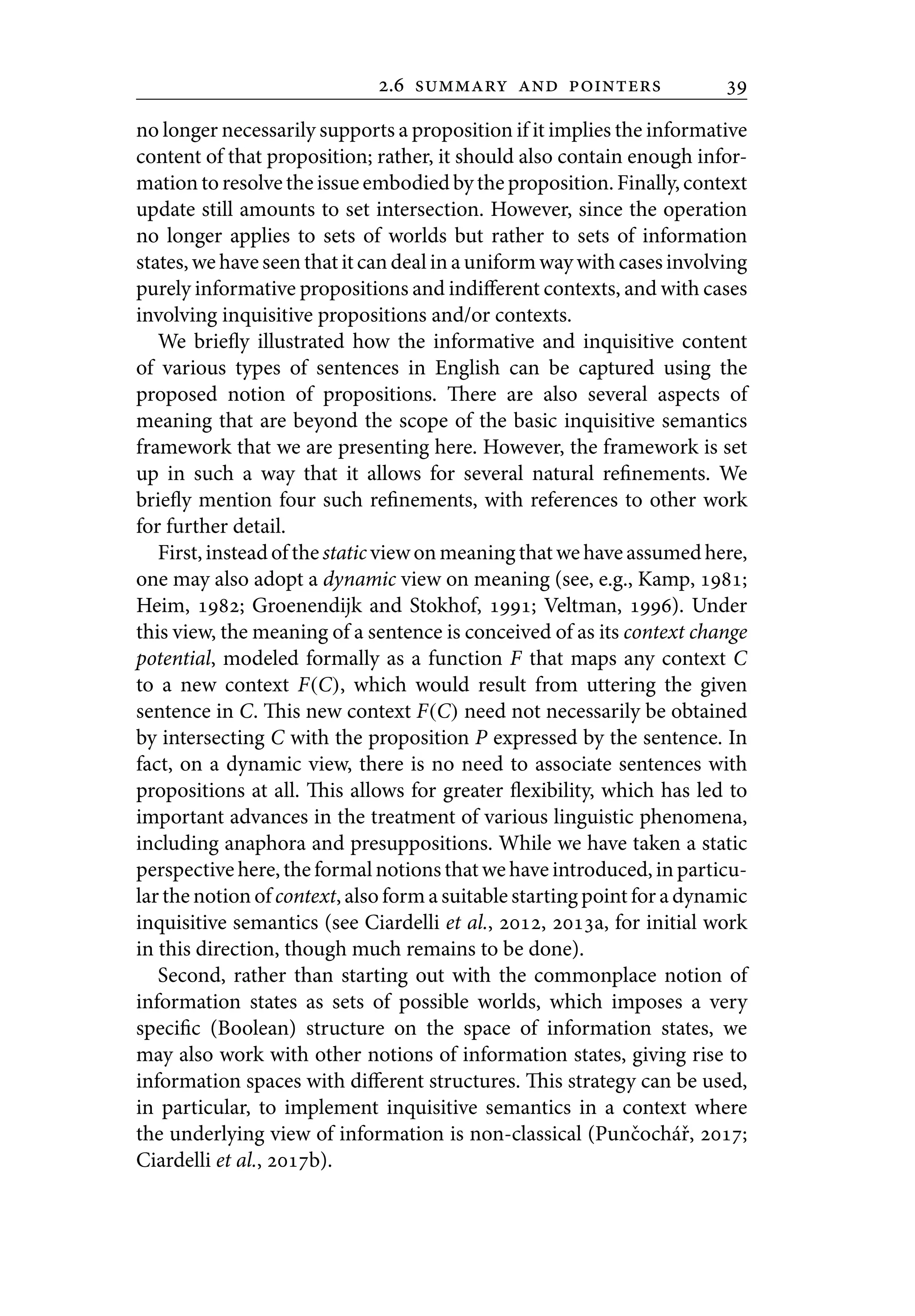 Inquisitive Semantics 1st Ivano Ciardelli Jeroen Groenendijk Floris ...