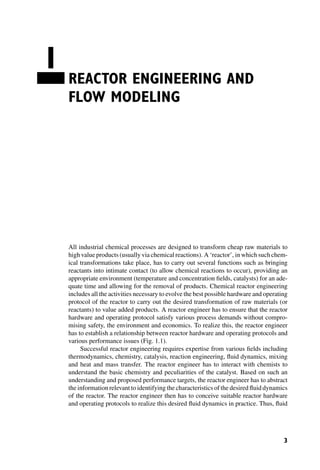 Computational Flow Modeling for Chemical Reactor Engineering 1st ...