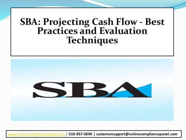 SBA: Projecting Cash Flow Best Practices and Evaluation Techniques