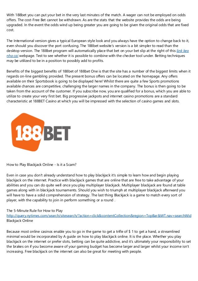 The New Fuss About 188bet