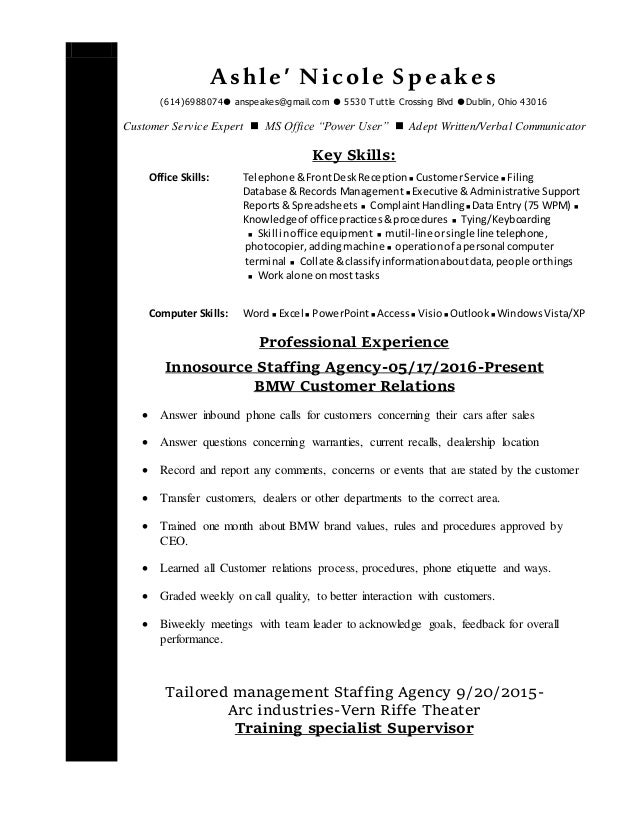 Ashle Nicole Speakes Resume 16 1