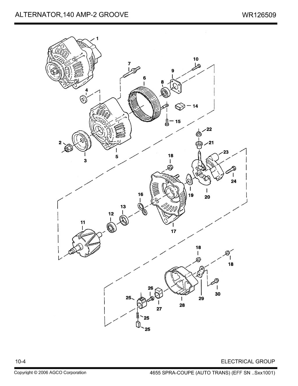 Challenger 4655 SPRA COUPE (auto trans) parts catalog