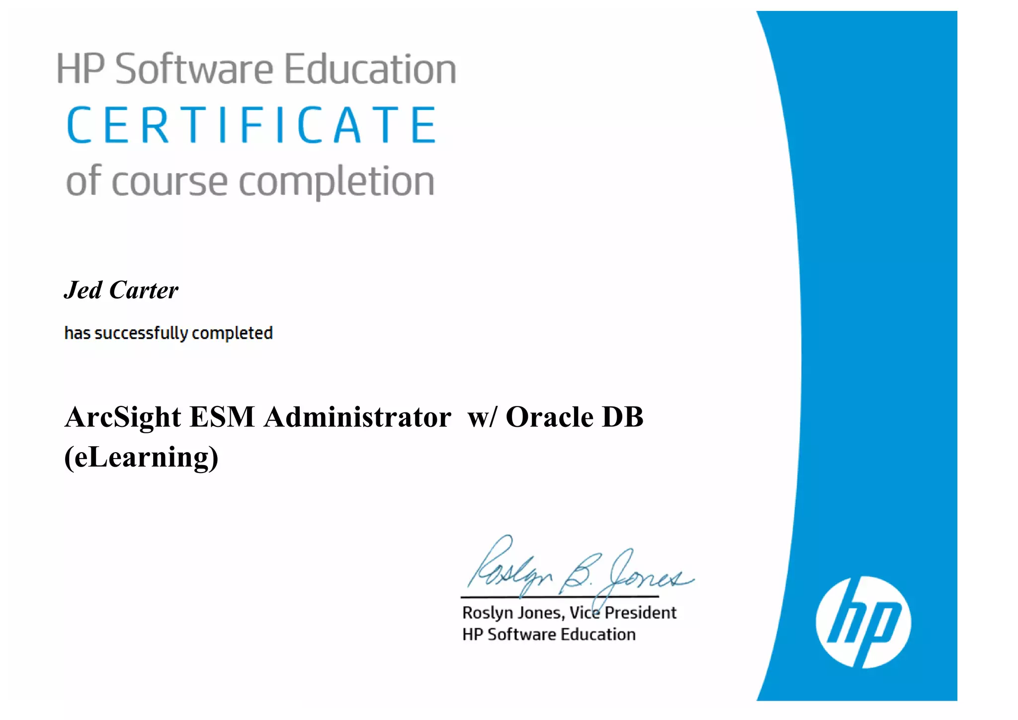 ArcSight ESM Admin w Oracle DB | PDF