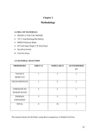 Final Hardware Report | PDF