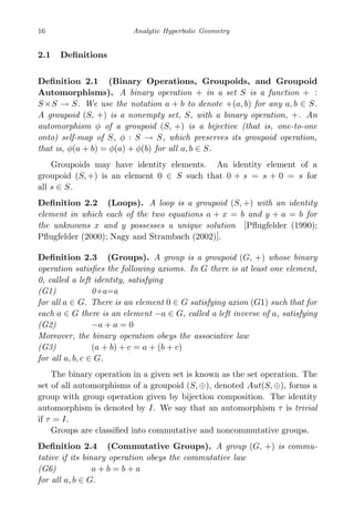 Groupoid Book Analytic Hyperbolic Geometry And Albert Einsteins Special Theory Of ...