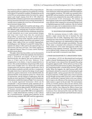 Performance Analysis of Continuous Flow Intersection in Mixed Traffic ...