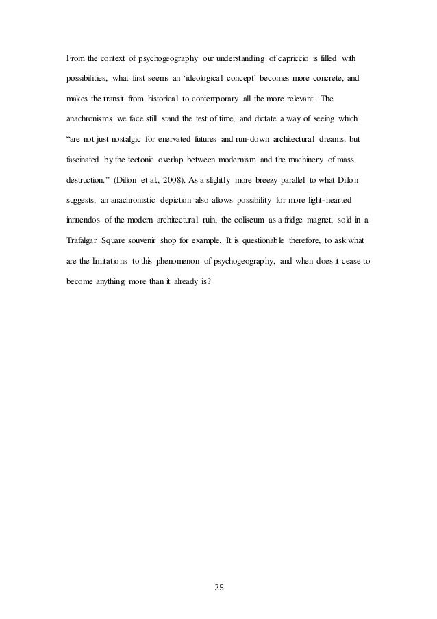 Context dissertation example picture