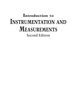 Introduction to Instrumentation Measmnts 2nd ed. Edition R. Northrop | PDF