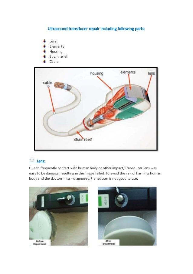 Transducer Repair study JiaruiMedical