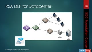 ©Copyrights 2014-2017 by Masoud Ostad
RSA DLP for Datacenter 78
 