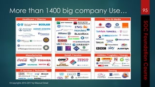 ©Copyrights 2014-2017 by Masoud Ostad
More than 1400 big company Use… 95
 