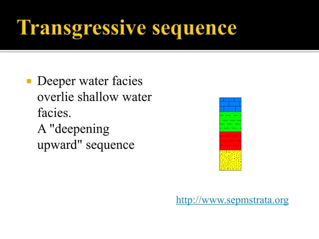 Sequence stratigraphic schemes Sedimentary cycles, Rhythms and ...