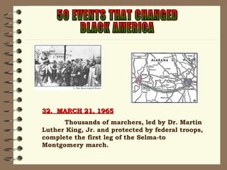 50 Events That Changed African American History | PPT