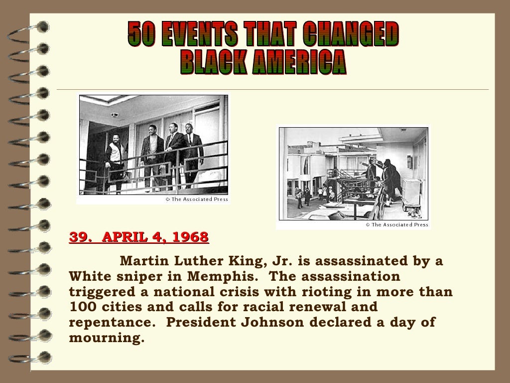 50 Events That Changed African American History