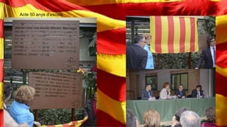 Acte 50 anys d’escola
 
