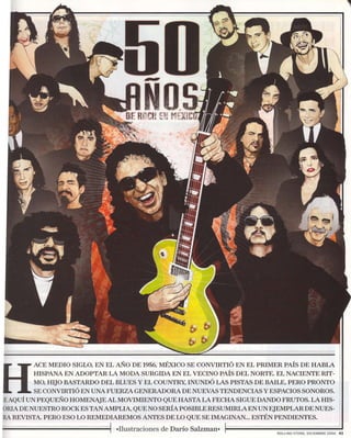50 años de  rock