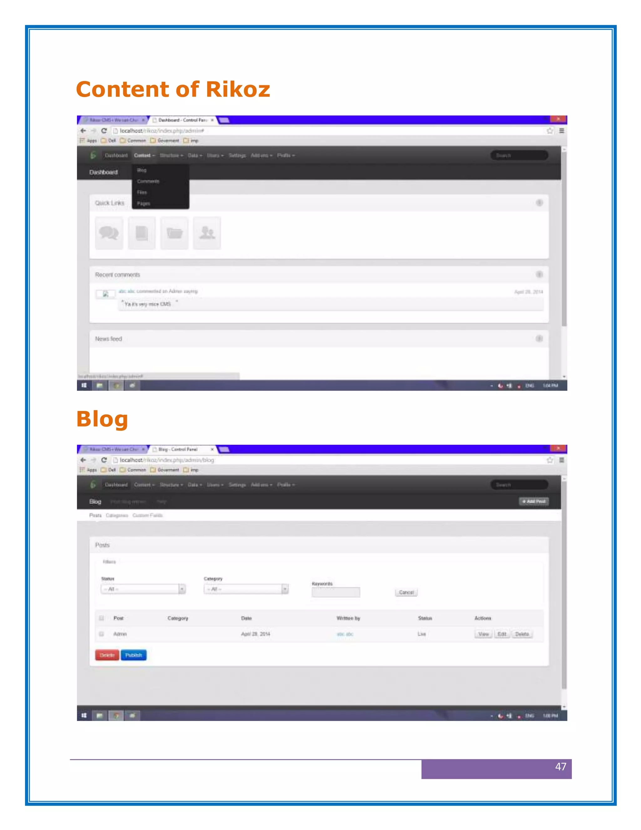 47
Content of Rikoz
Blog
 