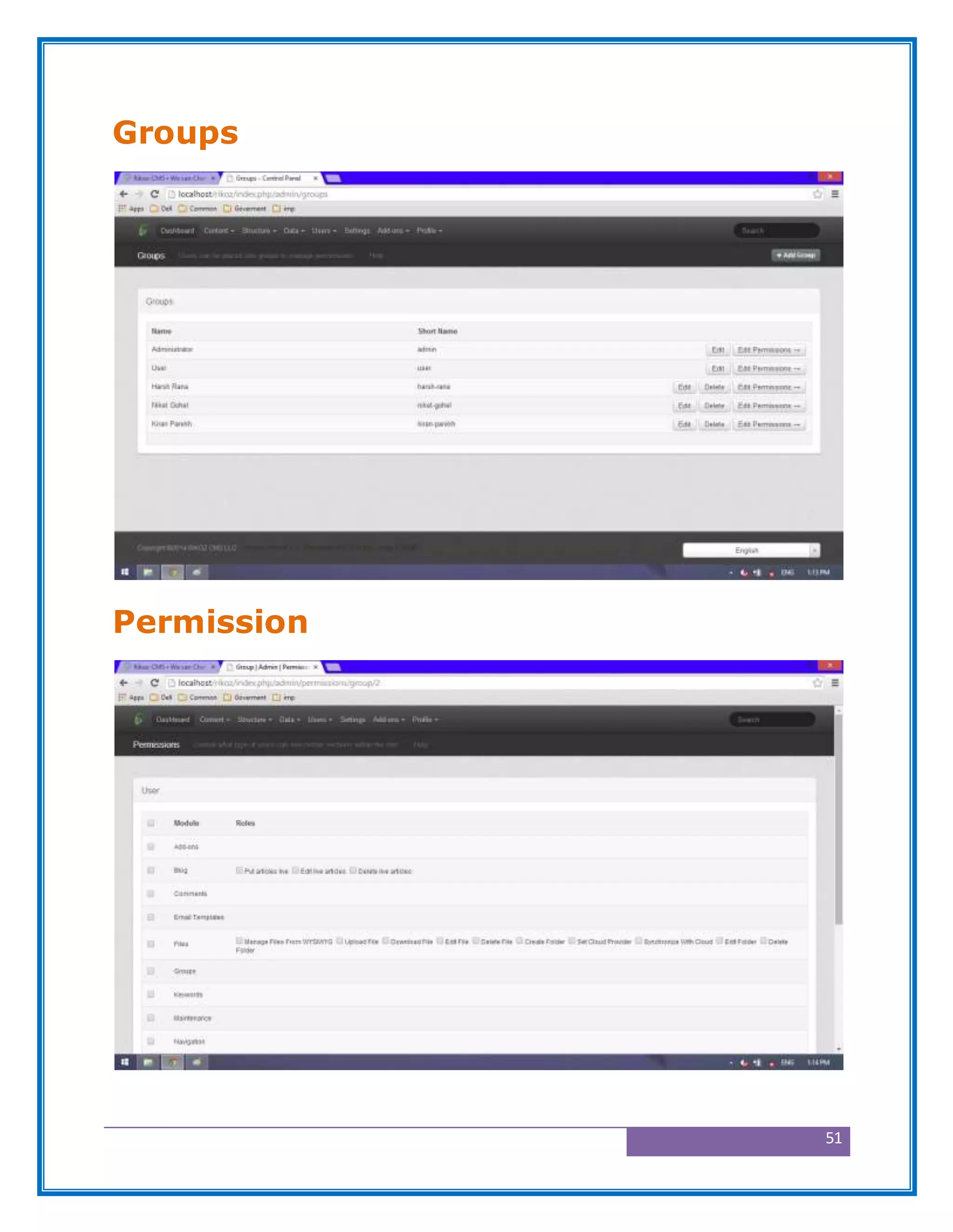51
Groups
Permission
 