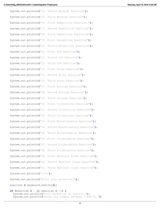 Integration Project Inspection 3 | PDF