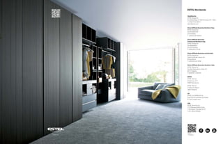 The Inner Edge #4
HeadQuarter
ESTEL Group Srl 
Via Santa Rosa 70 36016 Thiene (VI) - ITALY
T. 0039 0445 389611 
estel@estel.com
 
Direct Affiliate Branches Northern Italy 
ESTEL Group Srl 
Via Fontana 6/8
20122 Milan
T.  0039 02 55182040
 
Direct Affiliate Branches
Central and Northern Italy 
ESTEL Group Srl 
Via Garibaldi,6
50123 Florence
T. 0039 055 575160
 
Direct Affiliate Branches Central Italy
ESTEL Group Srl 
Viale Civiltà del Lavoro, 84
00144 Rome
T. 0039 06 54210058
 
Direct Affiliate Branches Southern Italy
ESTEL Group Srl 
Via San Pasquale a chiaia, 35
80121 Naples
T. 0039 081 4238182
 
SPAIN 
ESTEL Iberica
C.Valencia, 213
08007 Barcelona 
 
ESTEL Iberica
C.Tellez,52-Bajo C
28007 Madrid 
 
UK
ESTEL c/o SPIRALIS Ltd
East One 22 Commercial Street
E1 6LP London (Uk)
 
USA 
ESTEL America Inc.
4770 Biscayne Blvd. Suite
1180 Miami (Florida) 33137
T. 001 305 5735566
follow us
on facebook
ESTEL Worldwide
estel.com
 