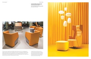 The Inner Edge #4
6/IV
Le sedute, realizzate con una struttura a telaio in
multistrato, hanno un design ergonomico e avvolgente,
per un alto livello di comfort. L’imbottitura è in poliuretano
espanso a densità differenziata per garantire l’ottimale
funzionalità ergonomica della seduta. Grande attenzione
è stata dedicata alle impunture manuale, dettagli che
trasmettono il valore delle alte competenze artigianali
presenti nel processo di produzione di Estel.
The work chairs, made with a multilayer frame structure, are in an round ergonomic
design, broken by taut lines for a high level of comfort.The padding is in differentiated
density polyurethane foam to guarantee the correct ergonomic function of the chair.
Great attention has been devoted to the manual stitching, a details that conveys to the
high craft skills envolved in Estel’s production process.
The seating family Embrace, Jorge Pensi design for Estel,
evolves today in a wide range of upholstered seats from
ottomans to benches, to the sofa or daybed.
Il sistema di sedute Embrace, design Jorge Pensi per Estel, evolve
oggi in una vastissima gamma di soluzioni imbottite, dal pouf alla
panca, alle poltrone al sofa al daybed.
Embrace Family
 