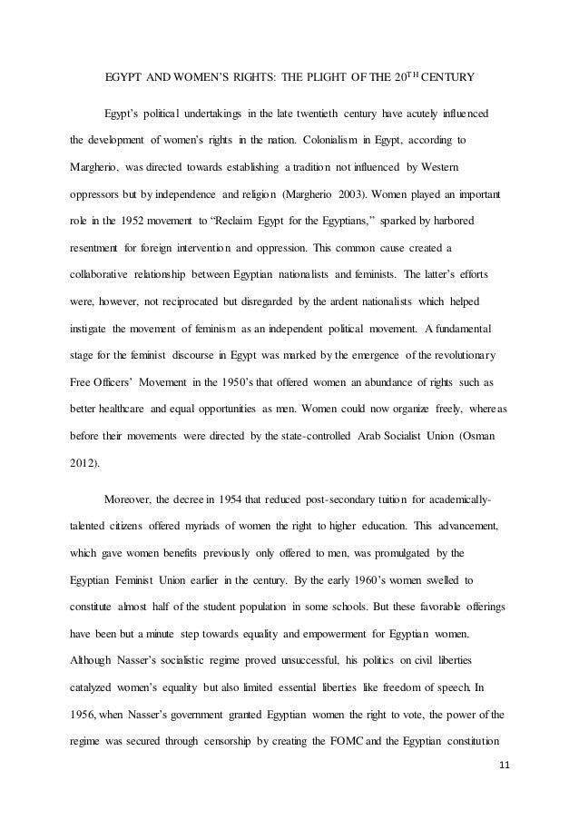 Example English Essay Egypt And Womens Rights 5 Paragraph Essay Topics For High School also Good Essay Topics For High School Extended Essay Political Science Essay Topics