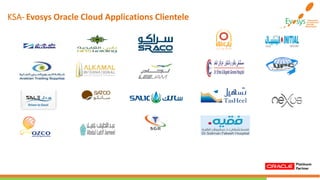 KSA- Evosys Oracle Cloud Applications Clientele
 