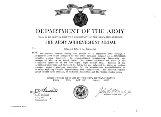 ARMY ACHIEVEMENT MEDAL