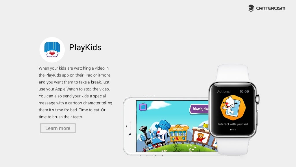 kids play apple watch