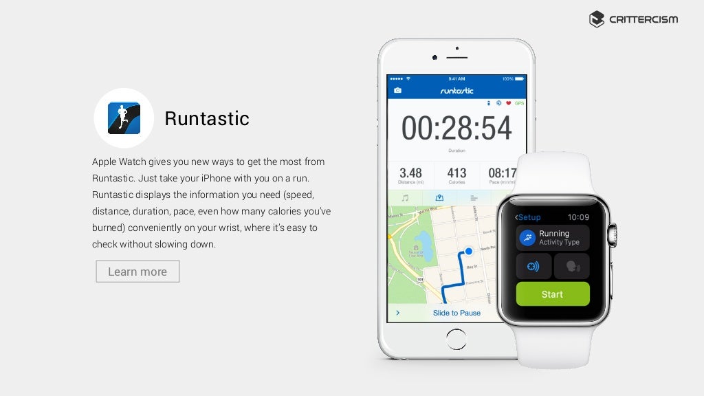 runtastic apple watch