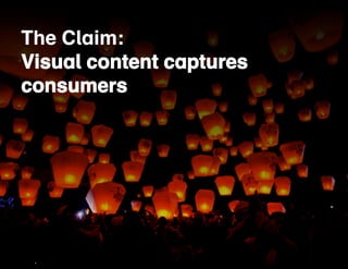 The Claim: 
Visual Blogging content creates captures 
more traffic 
consumers 
and more leads 
6/17/13 
38 
 