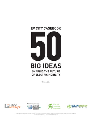 50 BIG Ideas - EV City Casebook 