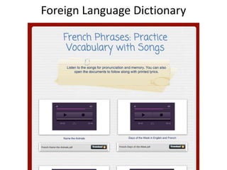 Foreign Language Dictionary
 