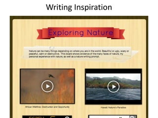 Writing Inspiration
 