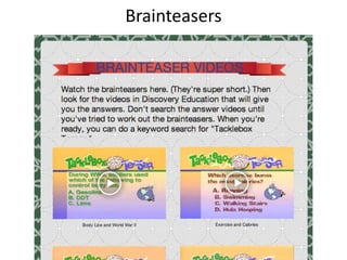 Brainteasers
 
