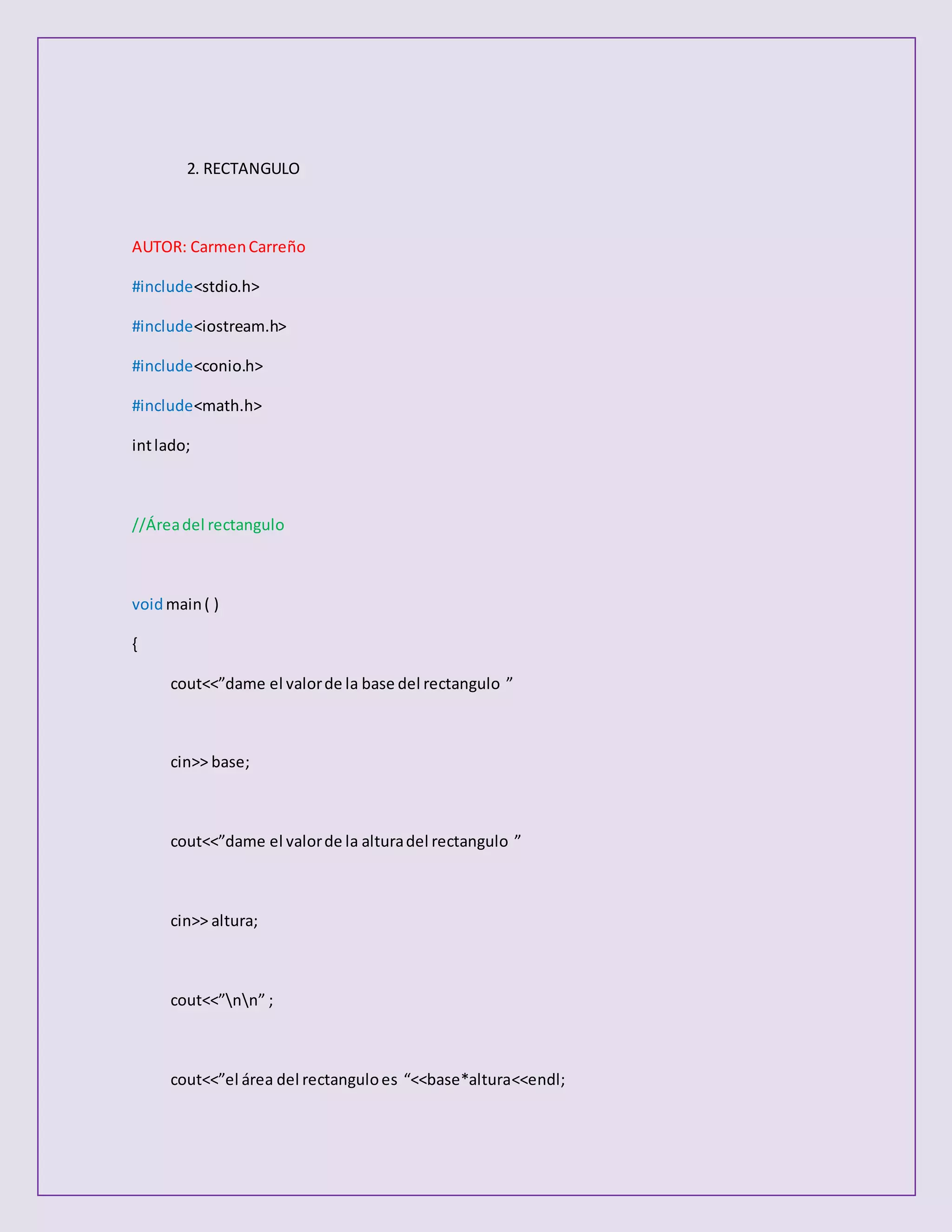50 codigos c++ | DOCX