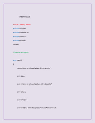 50 codigos c++ | DOCX