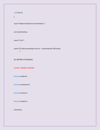 50 codigos c++ | DOCX