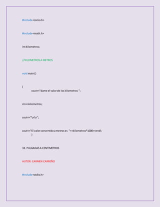 50 codigos c++ | DOCX