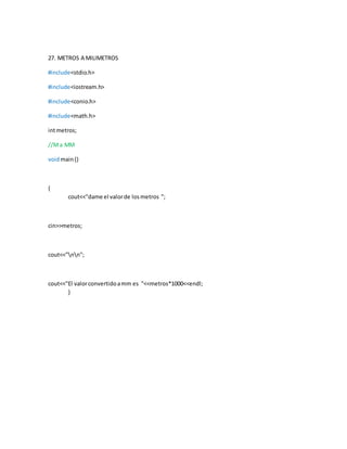 50 codigos en word | DOCX