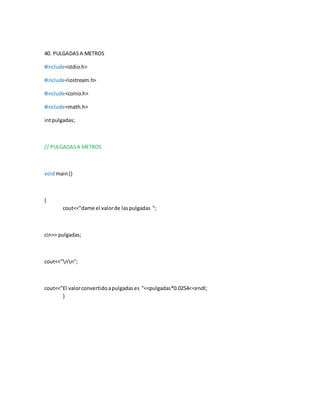 50 codigos en word | DOCX