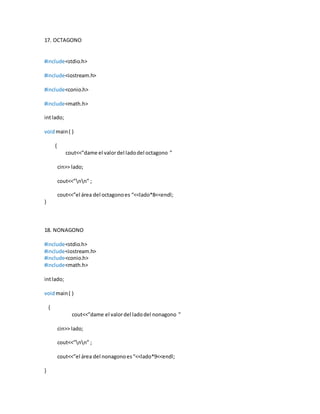 50 codigos escritos en word | DOCX