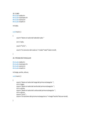 50 codigos escritos en word | PDF